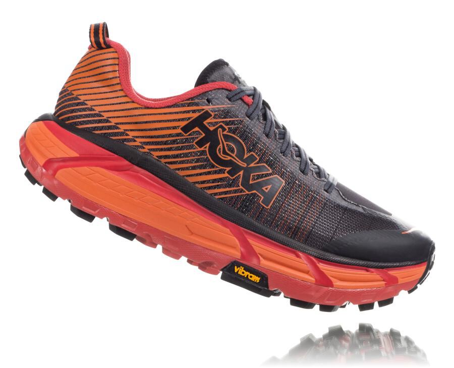 Hoka One One Trailove Tenisky Damske Čierne/Červené - EVO Mafate 2 - 05286-GVLB